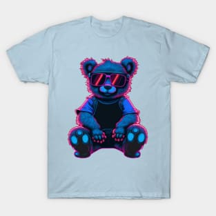 Neon Teddy Bear T-Shirt